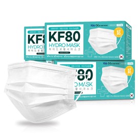 Hydro Mask Domestic triple layer KF80 large size 200 sheets Yellow dust and fine dust blocking health mask, Hydro KF80 large size 200 sheets / 하이드로 마스크 국산 3중 KF80 대형 200매 황사 미세먼지 차단 보건용마스크, 하이드로 KF80 대형 200매