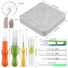 Riddur 121 Pieces Wool Felting Needle Tool, 3 Sizes Felting