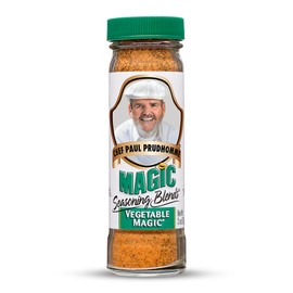 Chef Paul Magic Seasonings Blends Vegetable Magic Seasoning | No MSG & Preservatives | Kosher, Halal Certified | Perfect for Vegetable, Eggs & More | All-Purpose Vegetable Seasoning | 2 oz (Pack of 1)