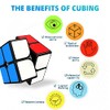 2x2 Cube Toys Puzzle, Black