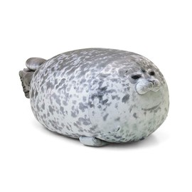 AIDEAL Cute Blob Seal Pillow Plush Toy Soft Hugging Pillow Stuffed Animal Toy for Kids and Adults Gifts (40cm /15.7inch)