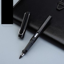 Everlasting Pencil Inkless Infinity Infinite Pen with Eraser - Color: Black