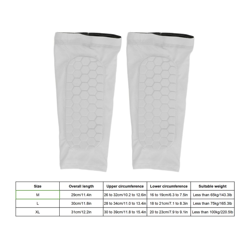 2PCS Soccer Leg Sleeves for Adults Anti Slip Breathable Calf