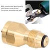 Propane Tank Refill Adapter Fitting 1LB Solid Brass Universal Mini