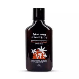 Aloe Vera AVK 알로에베라 블루밍 온 더 비치 태닝 오일 150ml 썬탠오일 태닝로션 셀프태닝 야외태닝오일 바디 AVK Aloe Vera Blooming on the Beach Tanning Oil 150ml Suntan Oil Tanning Lotion Self Tanning Outdoor Tanning Body Oil