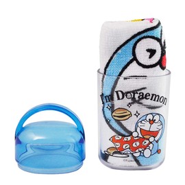 Skater OA5-A Hot Towel Set, With Case, Doraemon I'm Doraemon Secret Tool, 12.6 x 12.0 inches (32 x 30.5 cm)