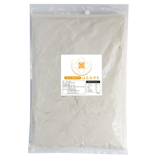 Kinoshita Flour Harumizuki 28.2 oz (800 g), Strong Flour, Made with 100% Domestic Wheat