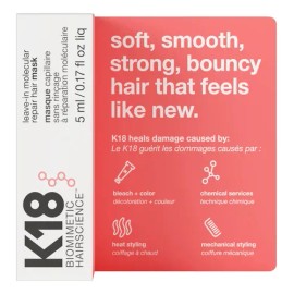 Mascarilla Molecular Reparadora Leave-in K18 Hair (5ml)                                                                                               