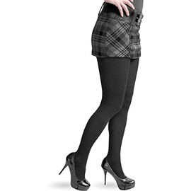 Normani 2 x Super Soft Women's Thermal Tights, black, 52/54