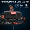 crazybrace Rechargeable Headlamp High Lumens 2Pack, 990000 Lumen Super Bright