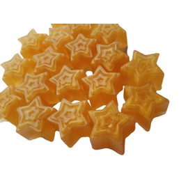 Twinkle Little Star Mini Soaps for Baby Shower Gender Reveal or First Birthday Party Favors (Gold Shimmer Stars)