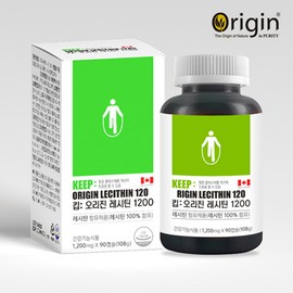 OTMARTFOOD [Origin] Keep Origin Lecithin 1200 (1200mg x 90 capsules) x 4