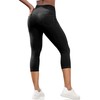 VOOVEEYA Capri Leggings for Women, High Waisted Yoga Pants with