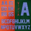 47 Pieces, 3" Glitter Iron-On Letters – Heat Transfer Vinyl