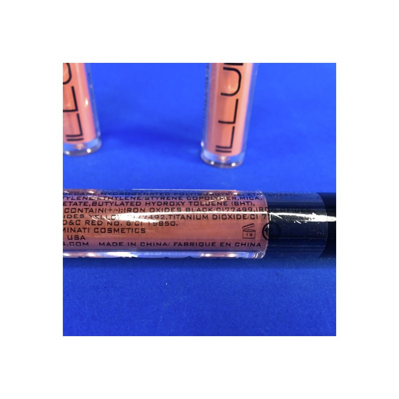 Illuminati Cosmetics Liquid Lipstick Reveal 0.1 oz (Lot of 3)