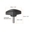 QUARKZMAN Pack of 4 T-wing Knobs Thumb Screws M5 x