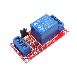 ARCELI 6pcs 5V One 1-Channel Relay Module Board Shield with Optocoupler Support High and Low Trigger Power Supply Module for Arduino