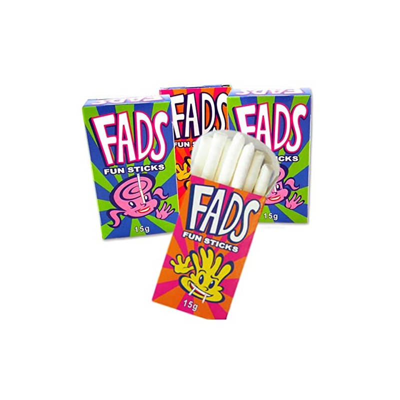 Fyna Fads Fun Sticks 15g - 12 Pack