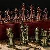 12 Inches Chess Set with Folding Wooden Chess Board and