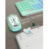 Wireless Keyboard and Mouse Combo - RGB Backlit, Rechargeable &
