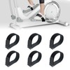 6Pcs Leg Exerciser Traction Straps, Under Desk Elliptical Peddler Foot