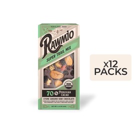 Rawmio Trail Mix Bark - 2.12 oz. - Raw, Organic, Vegan, Kosher - Pack of 12