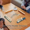 NiToy Double 6 Compact Dominos Set for Adults with 28
