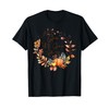 Thanksgiving Grow in Grace Christian Fall Autumn Wreath T-Shirt