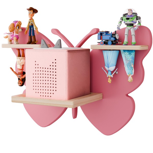 Eostbe Butterfly Tonie Shelf for Tonie and Tonie Box -