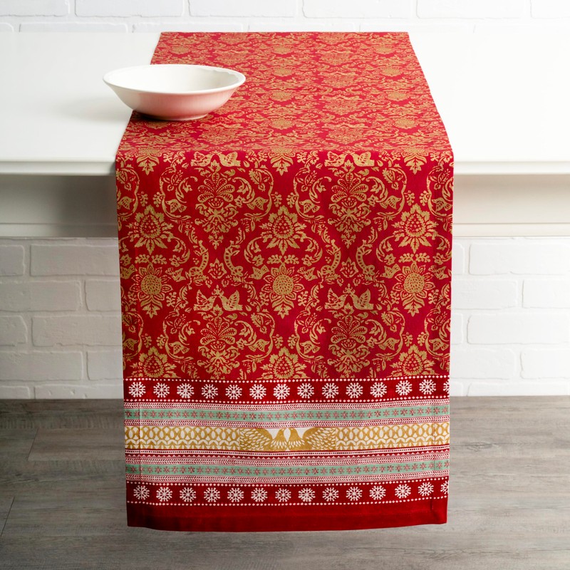 Maison d' Hermine Table Runner 100% Cotton 37cm x 230cm