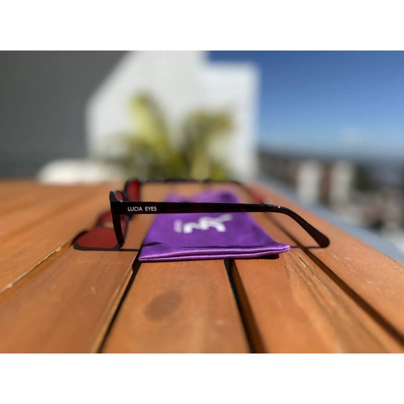 Lucia Eyes Blue Blocking Glasses (Polycarbonate