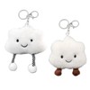 Super Soft Key Fob, Pack of 2, Plush Keyring, Lucky