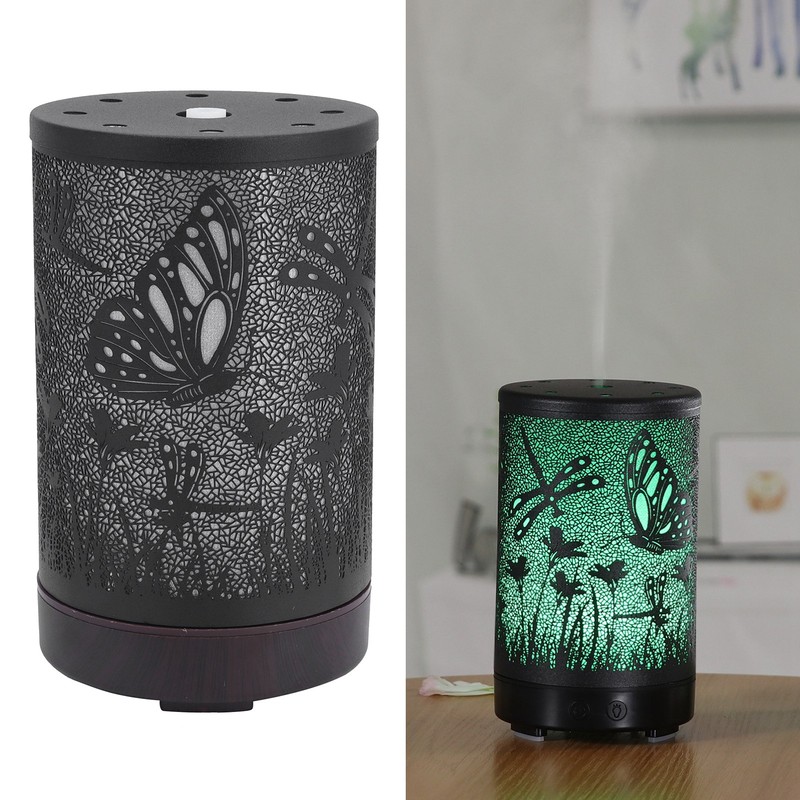 Essential Oil Diffuser 200ml 7Color LED Light Remote Control Humidifier