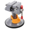 Operitacx 2pcs Table Vise with Suction Cup Rotating Workbench Clamp