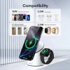 CylinTrick R 3-in-1 Wireless Charging Station-White-JP Plugsocket standard: JP, color: