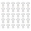 30pcs Hearing Amplifiers Eartips Soft Silicone White Accessories Replacement Earbud