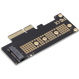 M.2 PCIe Adapter, M.2 NVME and AHCI NGFF (Not for SATA) M Key SSD to PCIe 3.0 Converter, Compatible with 2280 2260 2242 2230 Size, for 7/8/10 Linux (PCIe x4)