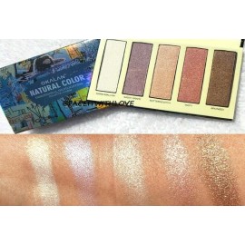 OKALAN Natural Color Dimensional Highlight Highlighters Shimmer Palette - Warm
