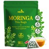 Moringa Leaf Tea - Caffeine Free, 50 Tea Bags