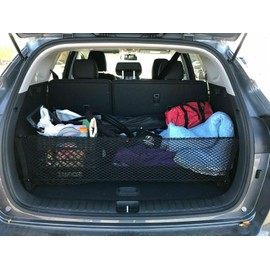 EACCESSORIES EA Trunk Organizer Cargo Net for Hyundai Tucson 2015-2023 – Envelope Style Cargo Net for SUV - Premium Mesh Elastic Car Trunk Organizer Vehicle Carrier Storage–Compatible with Tucson