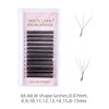 3D/4D/5D Fans Eyelash Extensions Lashes C Curl 0.07mm,9mm Faux Mink