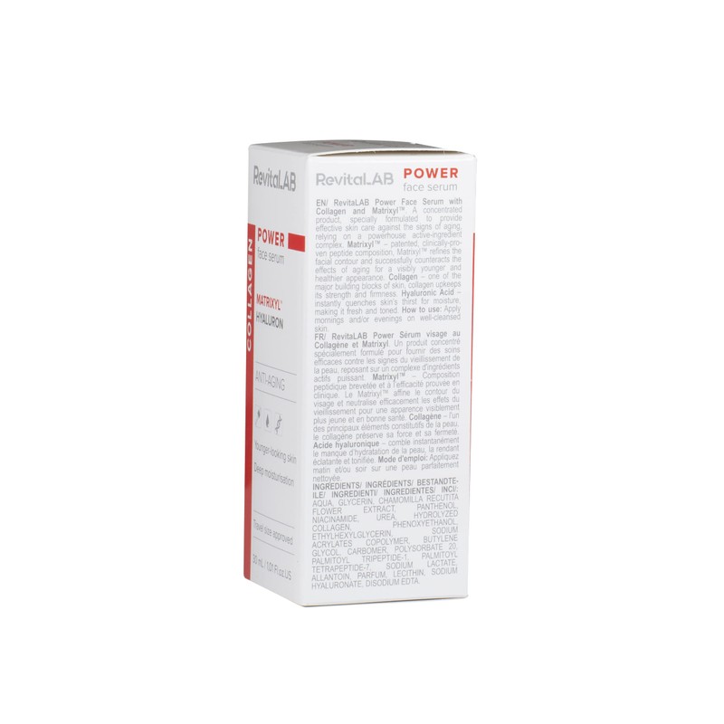 RevitaLAB Power Face Serum with Collagen and Matrixyl™. A concentrated