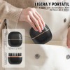 Minialisador De Pelo Inalámbrico Glambrush, Peine 2 En 1