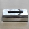 Electroplate Tissue Box Holder Container Storage Organizer Napkin Case for