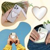 Bruislard Bling Smartphone Mirror Decal Heart Shape Phone Mirror Cellphone