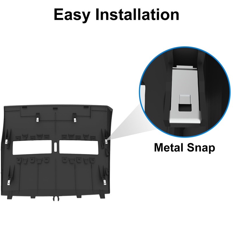 UCkasayfy Front Upper Center Dash Air Vent Trim Bezel Compatible