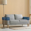 QUARKZMAN Set of 4 Sofa Armrest Covers, Stretch Couch Armrest