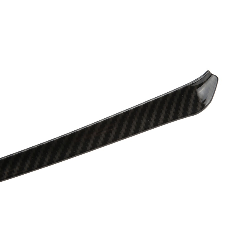 2pcs Side Rearview Mirror Trim ABS Carbon Fiber Color Wing