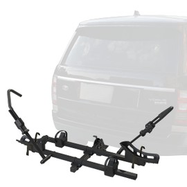 MAXXHAUL 50606 Hitch Style 2-Bike Carrier Platform Style Rack for Standard, Fat Tire, Electric Bikes 2" Hitch Receiver - 66 lbs Weight Capacity Per Bike