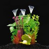 GloFish Fluorescent Plant, Blue Small, Aquarium Décor, Fluoresces Under Blue
